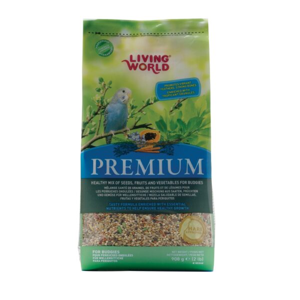 Mélange Premium pour Perruches Ondulées - Living World