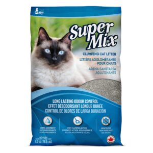 Litière agglomérante Super Mix Cat Love non parfumée