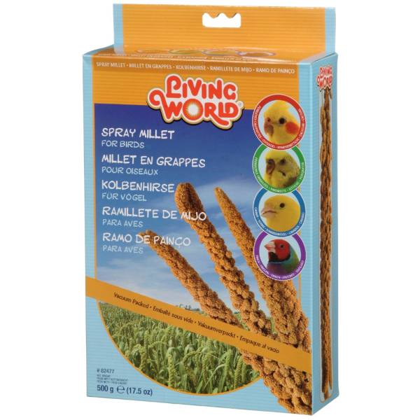 Living World Spray Millet for Birds - 500 g