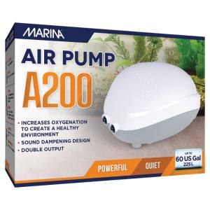 Marina A200 Aquarium Air pump - 60 US gal (225 L)