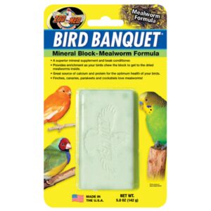 Bloc de Suppléments Bird Banquet avec larves - ZOO MED
