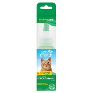 Fresh Breath Clean Teeth Gel for Cats, 59ml - Tropiclean