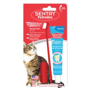 Trousse de soins dentaires Petrodex pour chats 2.5 oz
