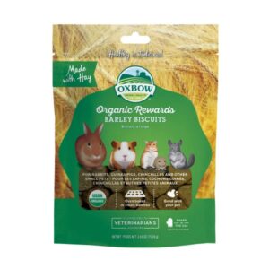 Biscuits d'Orge Biologique pour rongeurs 75 g. - Oxbow