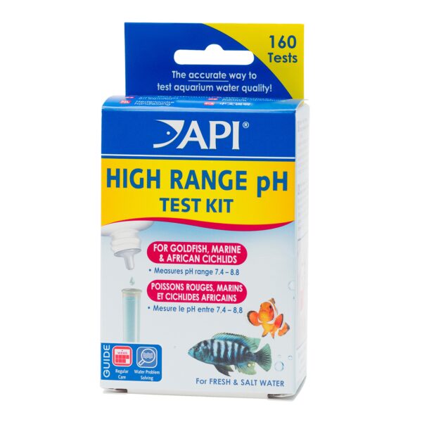 Test de pH - Plage élevée - API