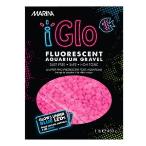 Gravier Phosphorescent Rose pour Aquarium '' iGlo '' - Marina