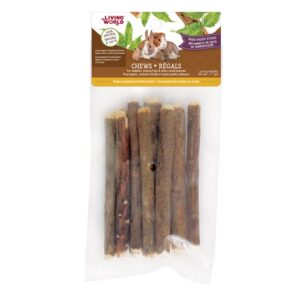 Bâtonnets de bois de margousier pour rongeurs, paquet de 10 - Living World