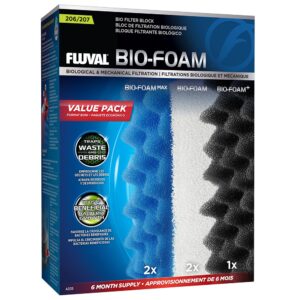 Bio-Foam pour filtres 206/207, ensemble économique de masse filtrante - Fluval