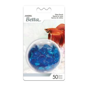 Billes décoratives bleues, paquet de 50 - MARINA BETTA