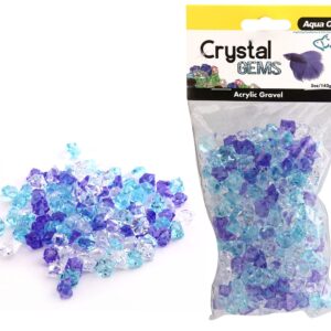 Gravier Crystal Gems BLEU, 142 g - AQUA ONE