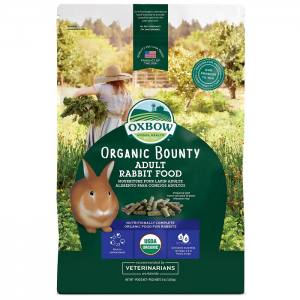 Oxbow Organic Bounty – Nourriture pour Lapin adulte, 3 lbs