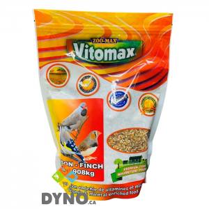 Nourriture pour Pinson, 2lbs Vitomax - Zoo-Max