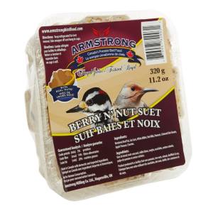 Armstrong Berry N’ Nut Suet for Birds, 320g