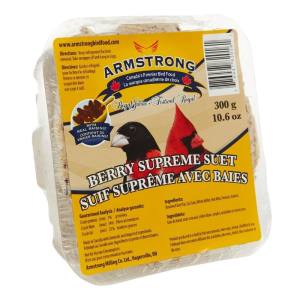 Armstrong Berry Supreme Suet for Birds, 300g
