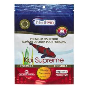 Nourriture Flottante Koï Supreme, granules de 4mm, 500g - Northfin