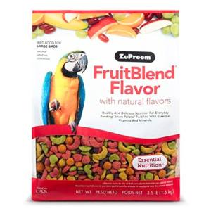 Moulée pour Grands Perroquets « Saveur Mélange de Fruits », 1.6 Kg – ZuPreem