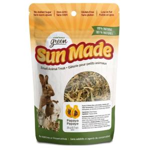 Gâteries Sun Made pour Rongeurs, papaye, 20 g - Living World Green