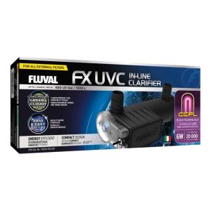 Clarificateur UVC Fluval FX pour filtre, jusqu’à 1500 L (400 gal US)