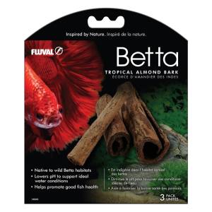 Écorce d’amandier des Indes pour Betta, paquet de 3 - Fluval
