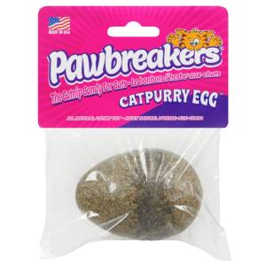 Oeuf « Catpurry Egg » Gâterie d’Herbe à Chat Naturel Compressé, 68g – Pawbreakers