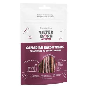 Friandises Bâtonnets de Saucissons au Bacon pour Chiens, 100g – Tilted Barn Pet Co