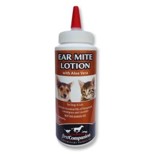 Lotion pour les Mites d'Oreilles pour Chiens et Chats, 177 ml - First Companion Veterinary Products